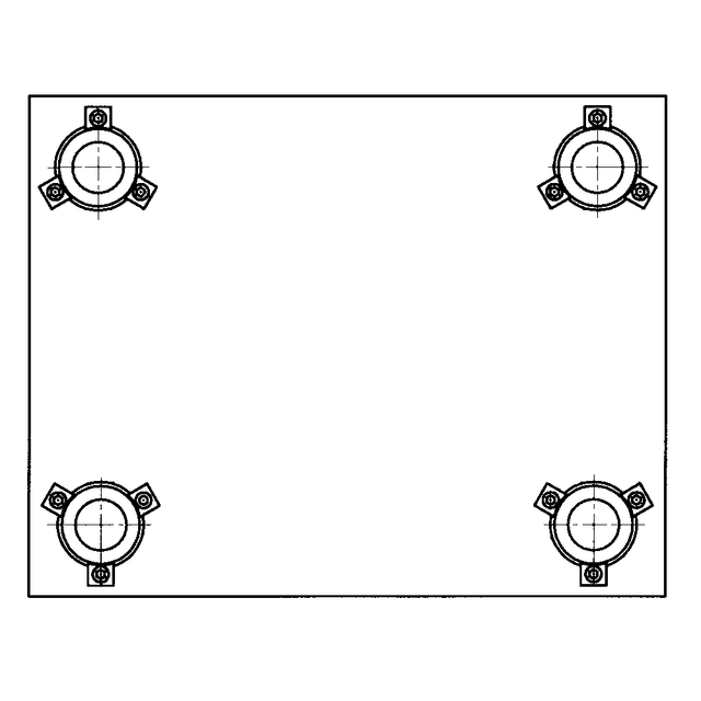 Blocs à colonnes rectangulaires à quatre colonnes D84/D94