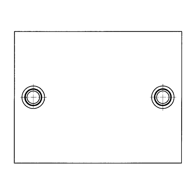 Blocs à colonnes rectangulaires avec guidages à billes dans l'axe de symétrie D86/D96