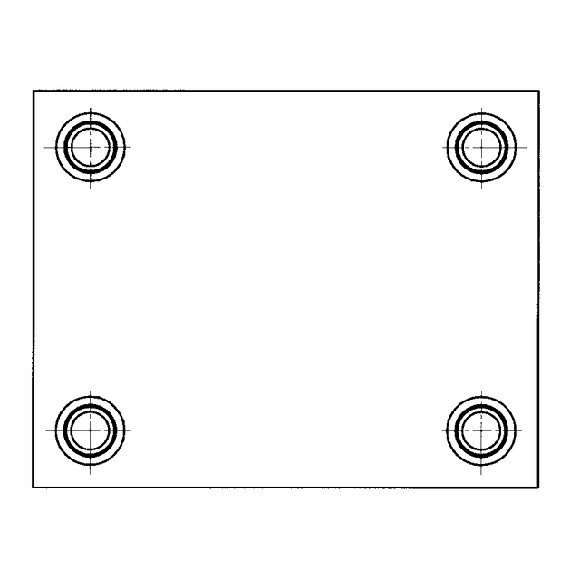 Blocs à colonnes rectangulaires à quatre guidages à billes D89/D99