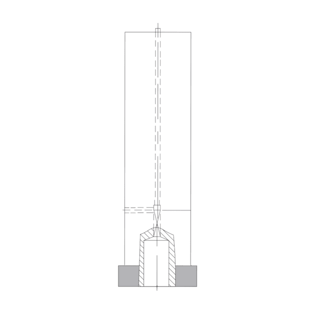 Poinçon tête cylindrique centrage par goupille avec éjecteur PB-PPFB / PB-PPF_